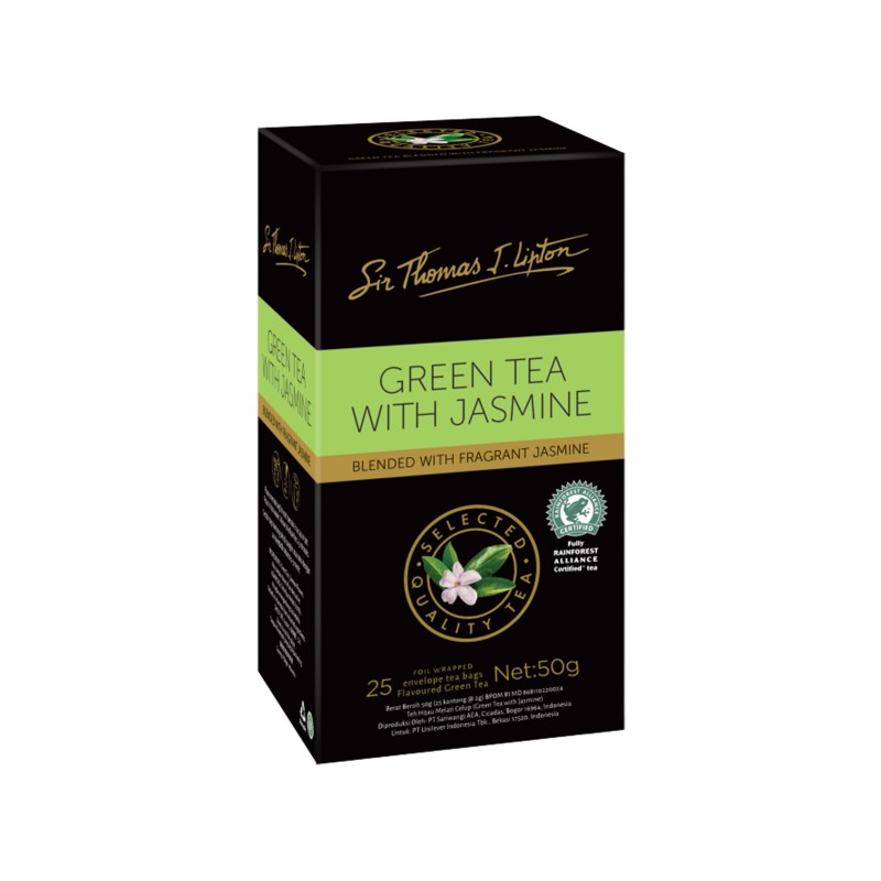 Sir Thomas Lipton Green Tea with Jasmine 25s