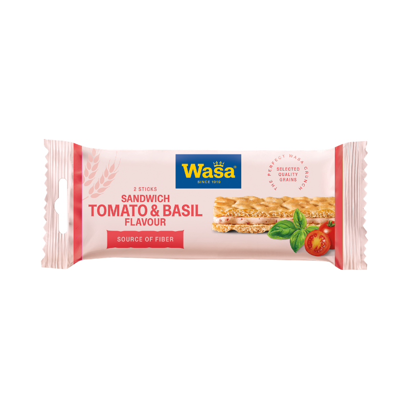 Wasa Sandwich Tomato & Basil 2s - 40g