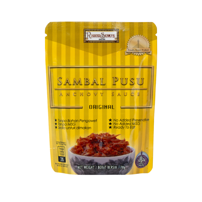 Sambal Pusu Anchovy Sauce Original 70g