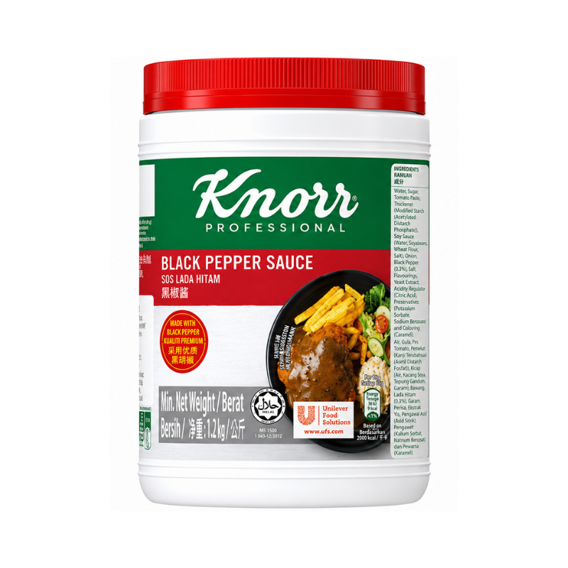 Knorr Black Pepper Sauce 1.2kg