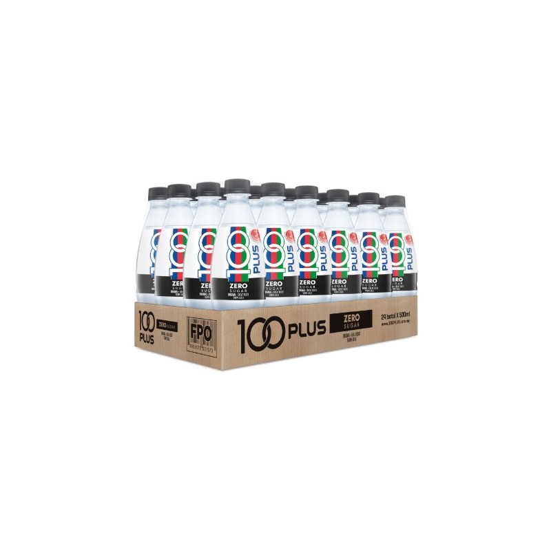 [BCRS] 100 Plus100 Plus Zero Sugar 24x500ml