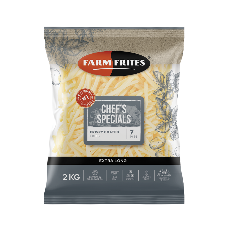 FarmFrites Crispy Coated Fries 7mm 2kg