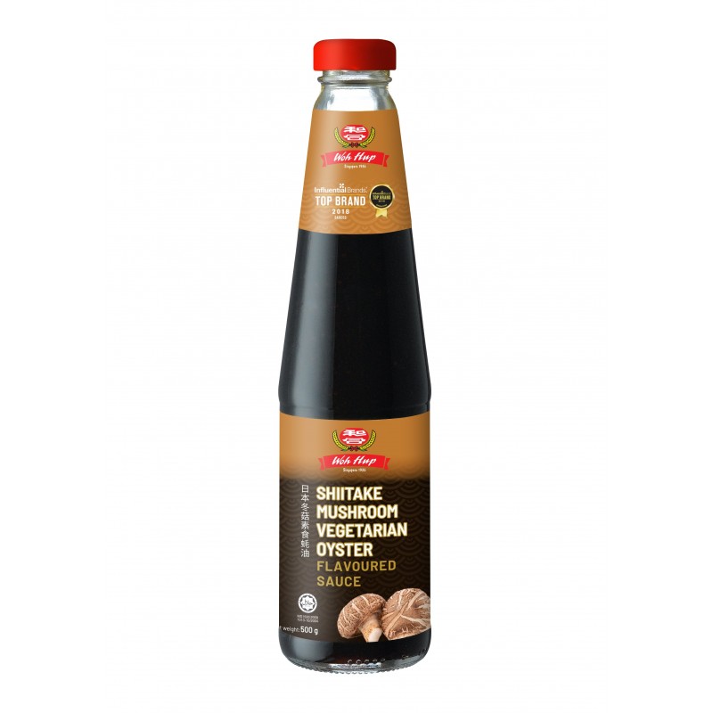 Woh Hup Shitake Mushroom Vegetarian Oyster Flavoured Sauce 500g