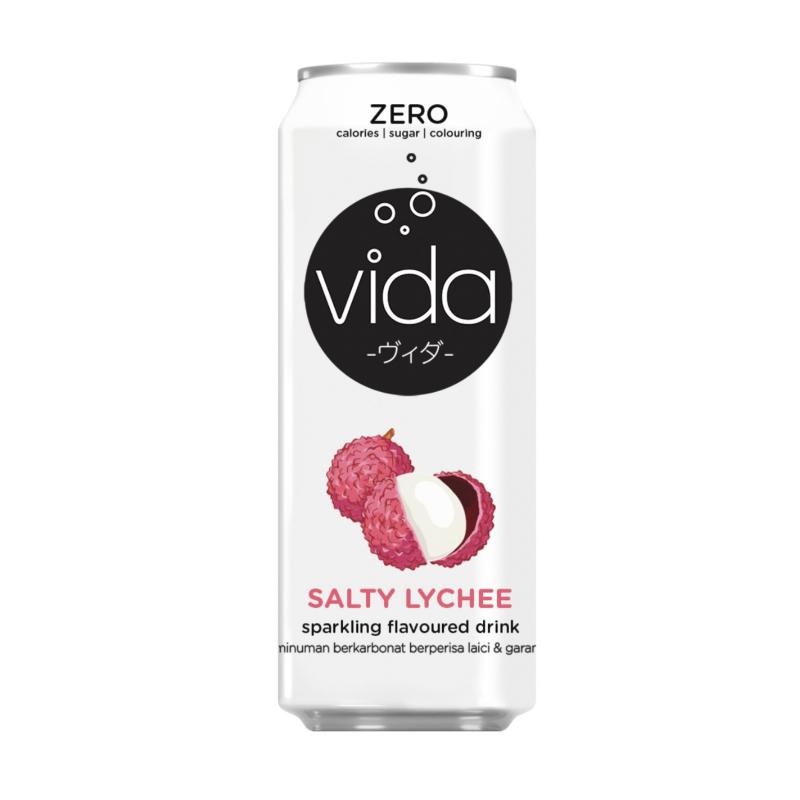 [BCRS] Vida Zero Salty Lychee Sparkling Drink 325ml