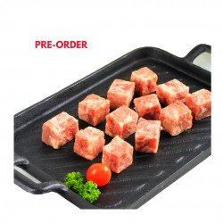 Frozen Marble Beef Cubes...